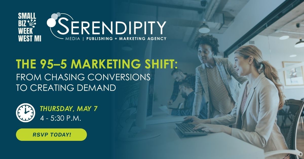 Wine down with Serendipity Media—where wine, cheese, and great conversation meet a new way of thinking about small business marketing.